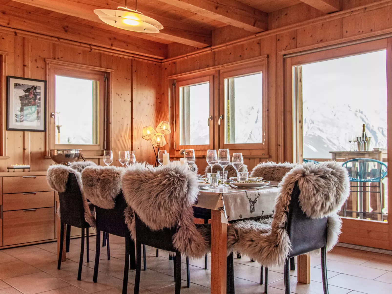 Chalet Aurore-Binnen