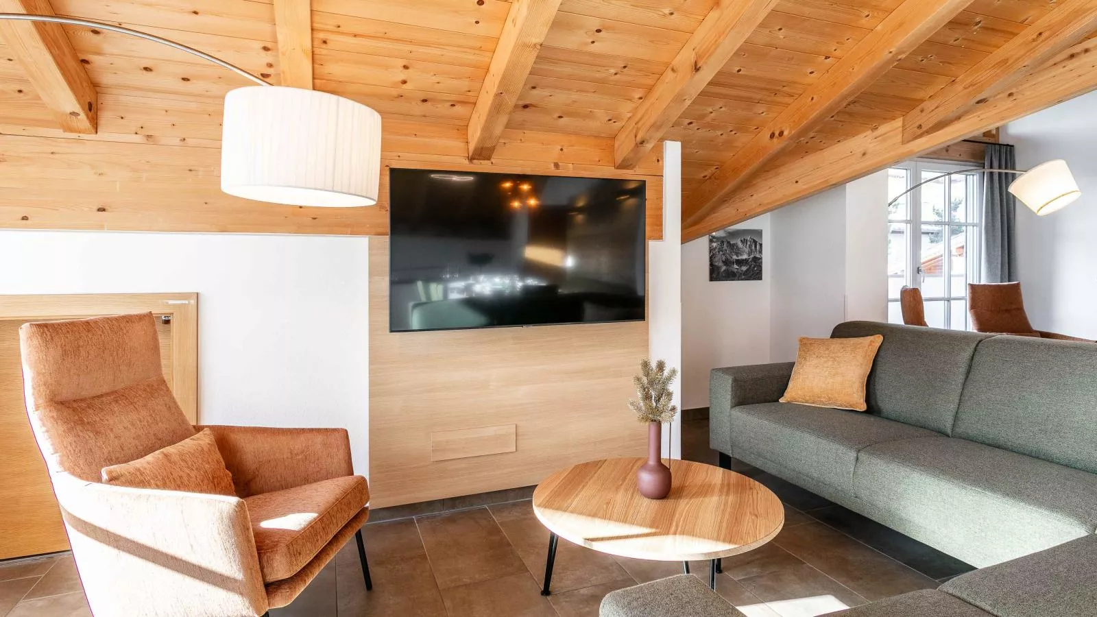 Edelalm Residenz Top 6-Woonkamer
