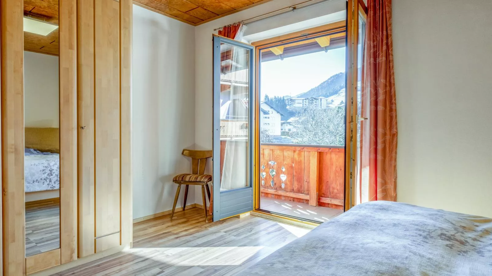 Gästehaus Staffner-Slaapkamer