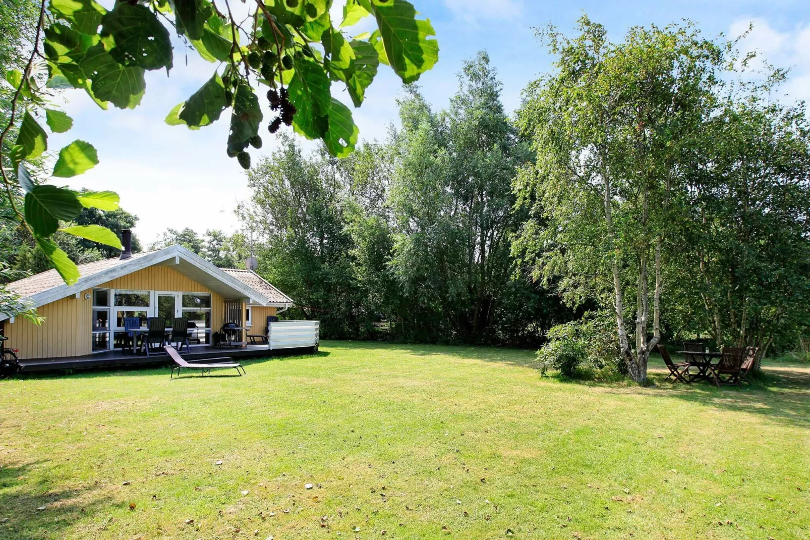 Modern chalet in Humble met een sauna-Uitzicht