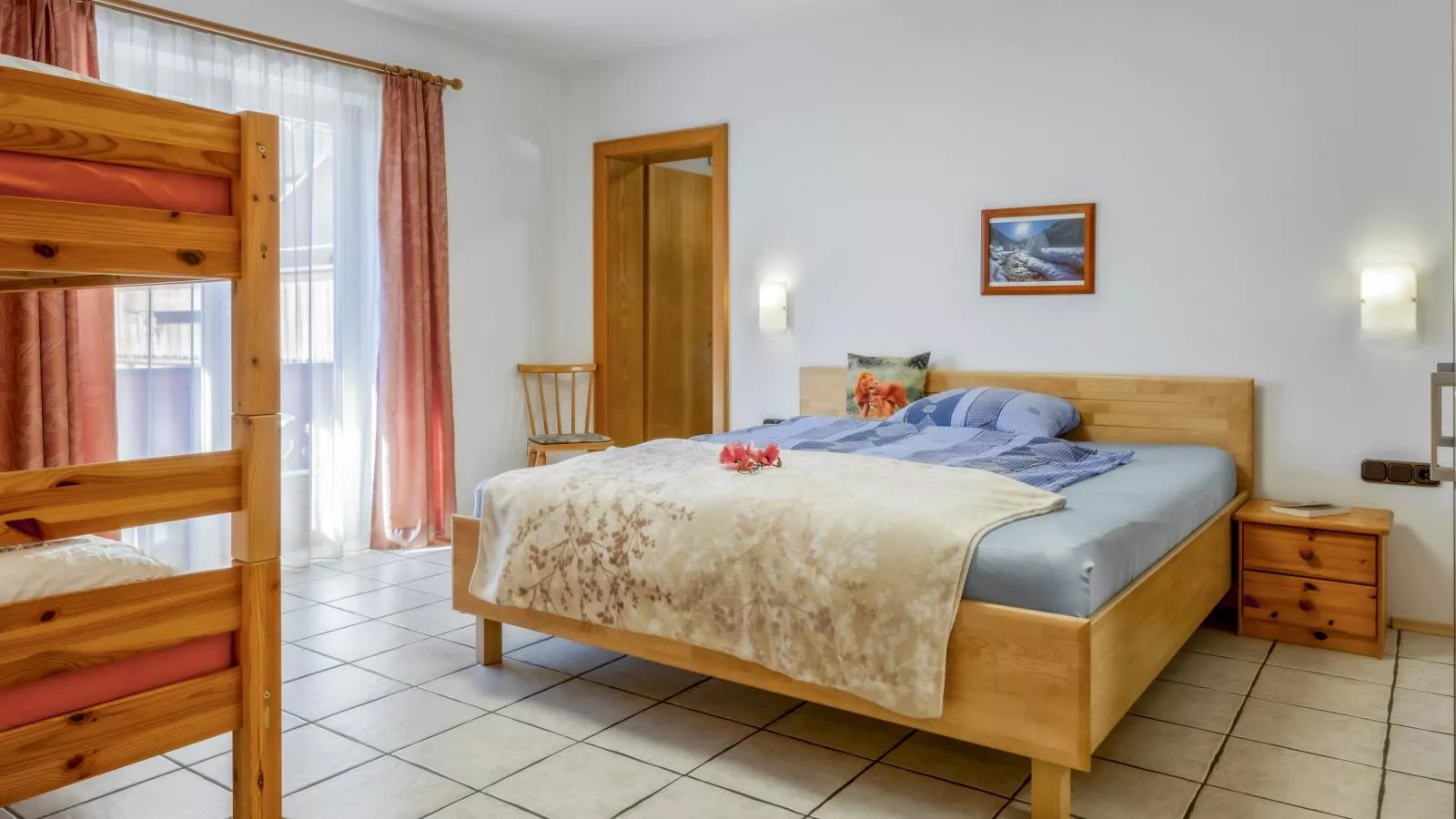 Gästehaus Staffner-Slaapkamer