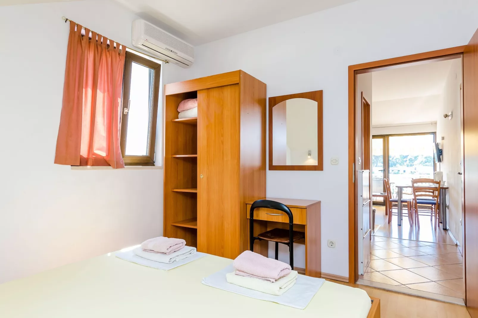 Apartments Princ Hrvoje- Studio With Balcony-Slaapkamer