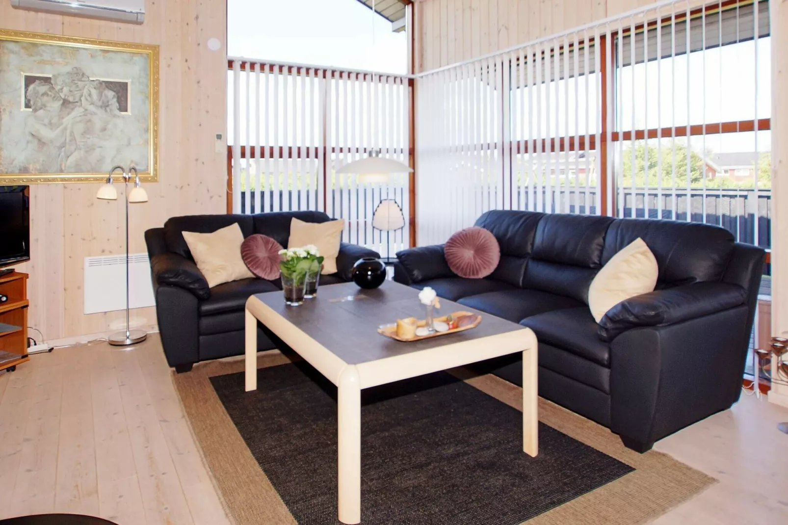 Ruim vakantiehuis Tarm met eigen gazon