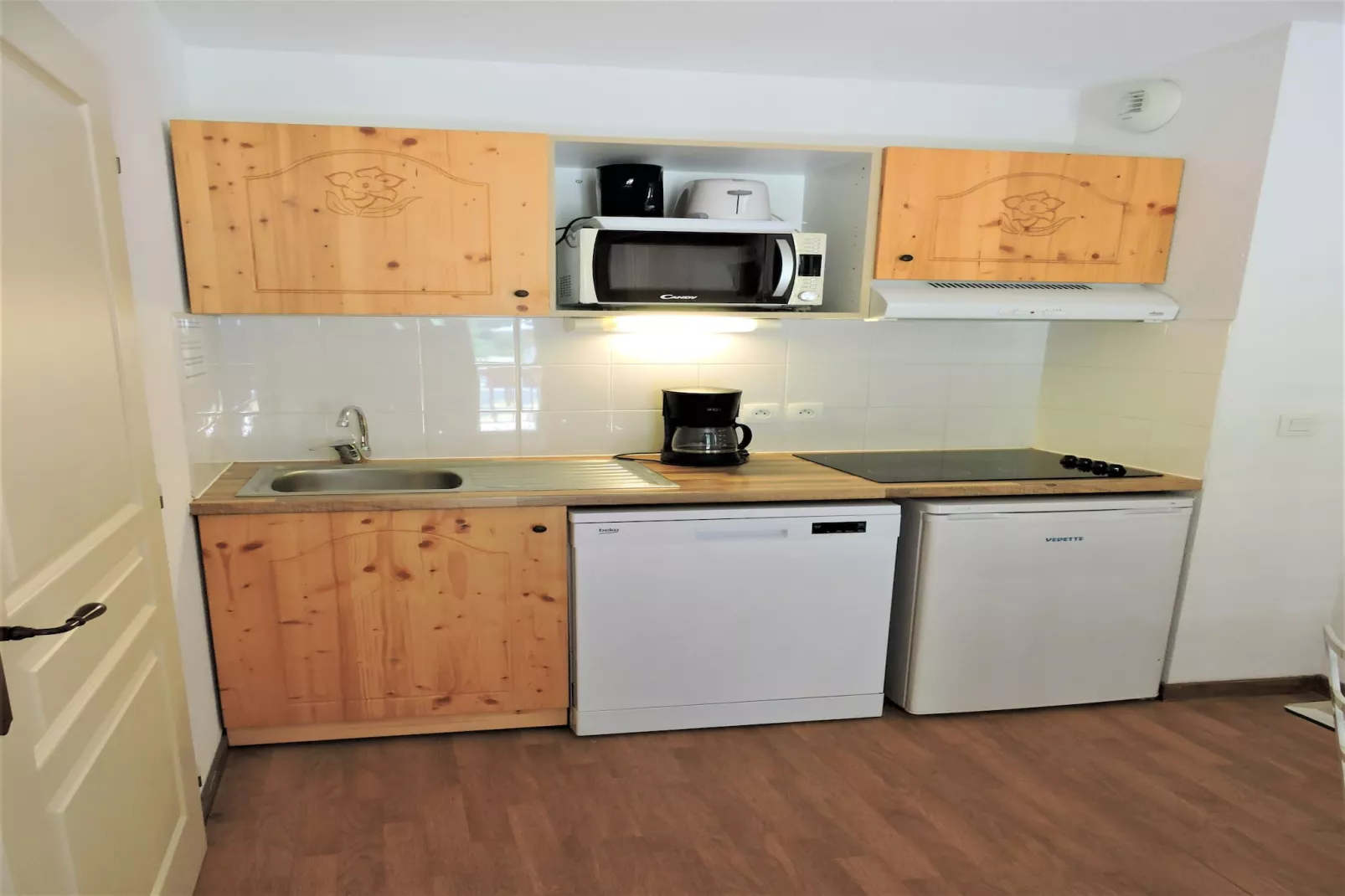 Hameau 4 301 - SPA & PISCINE appartement 4 pers-Keuken