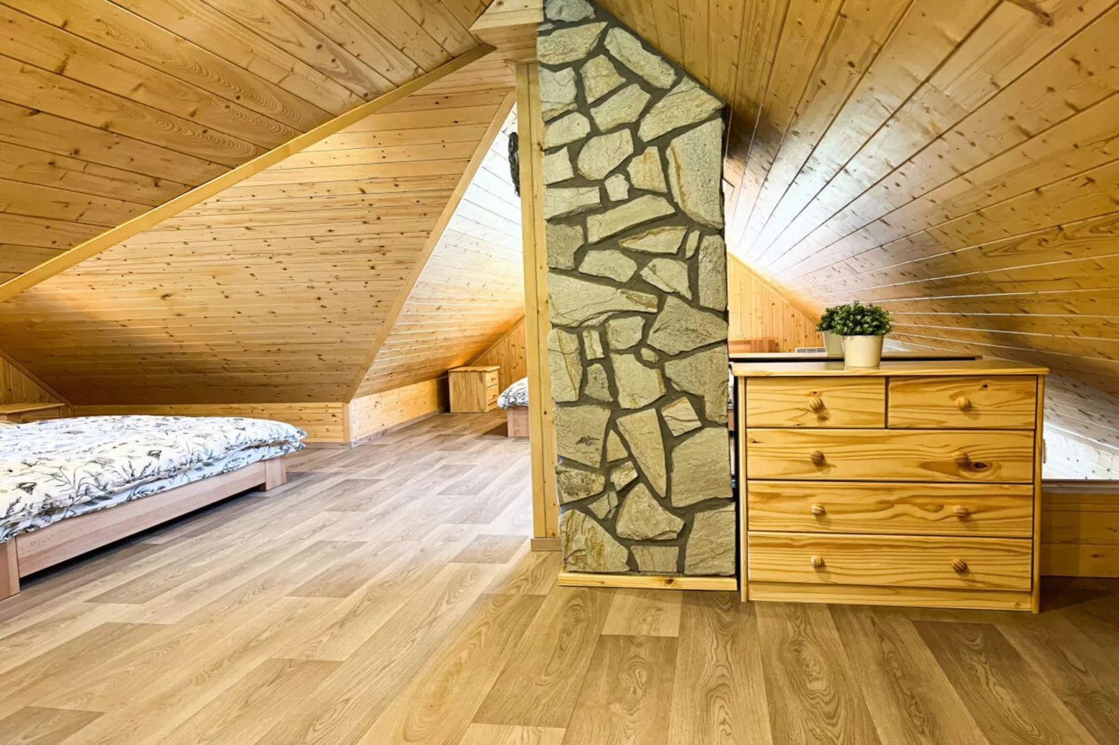 Jiretin p Jedlovou - NDW445-Slaapkamer