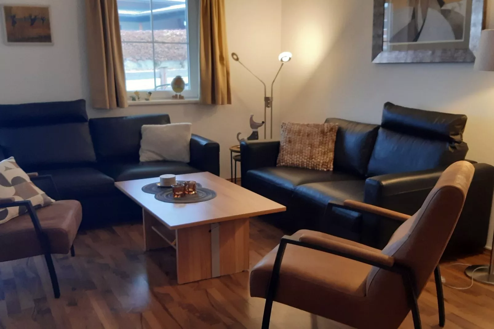 Apartment Kitzpanorama-Woonkamer