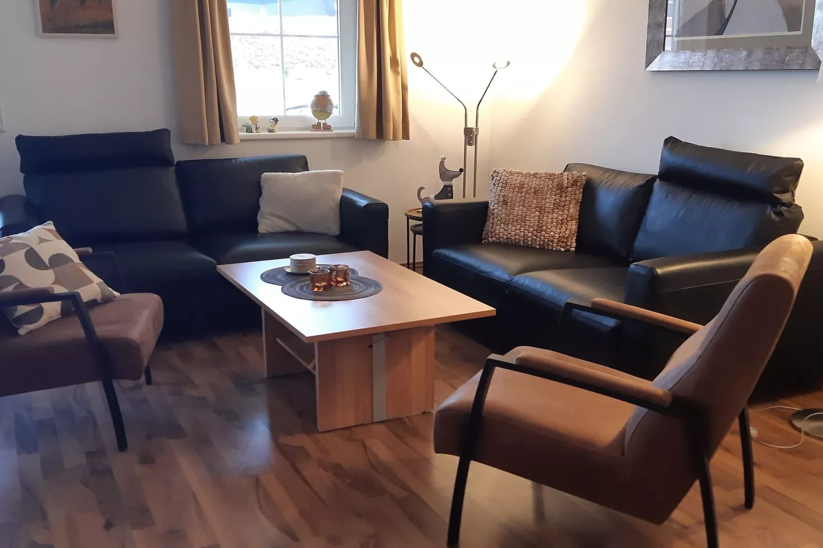 Apartment Kitzpanorama-Woonkamer