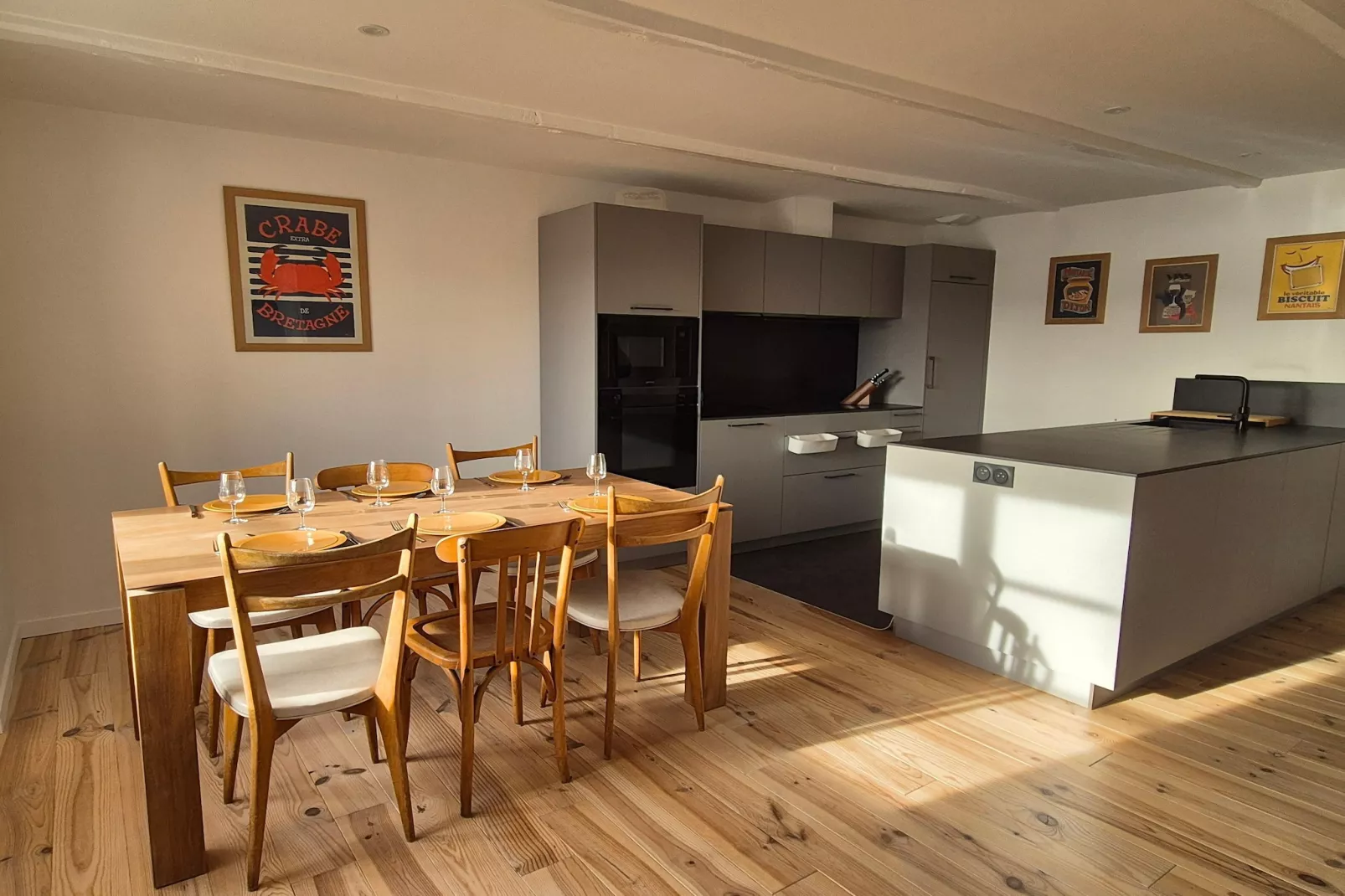 Appartement 1er et 2eme étage Erquy-Keuken