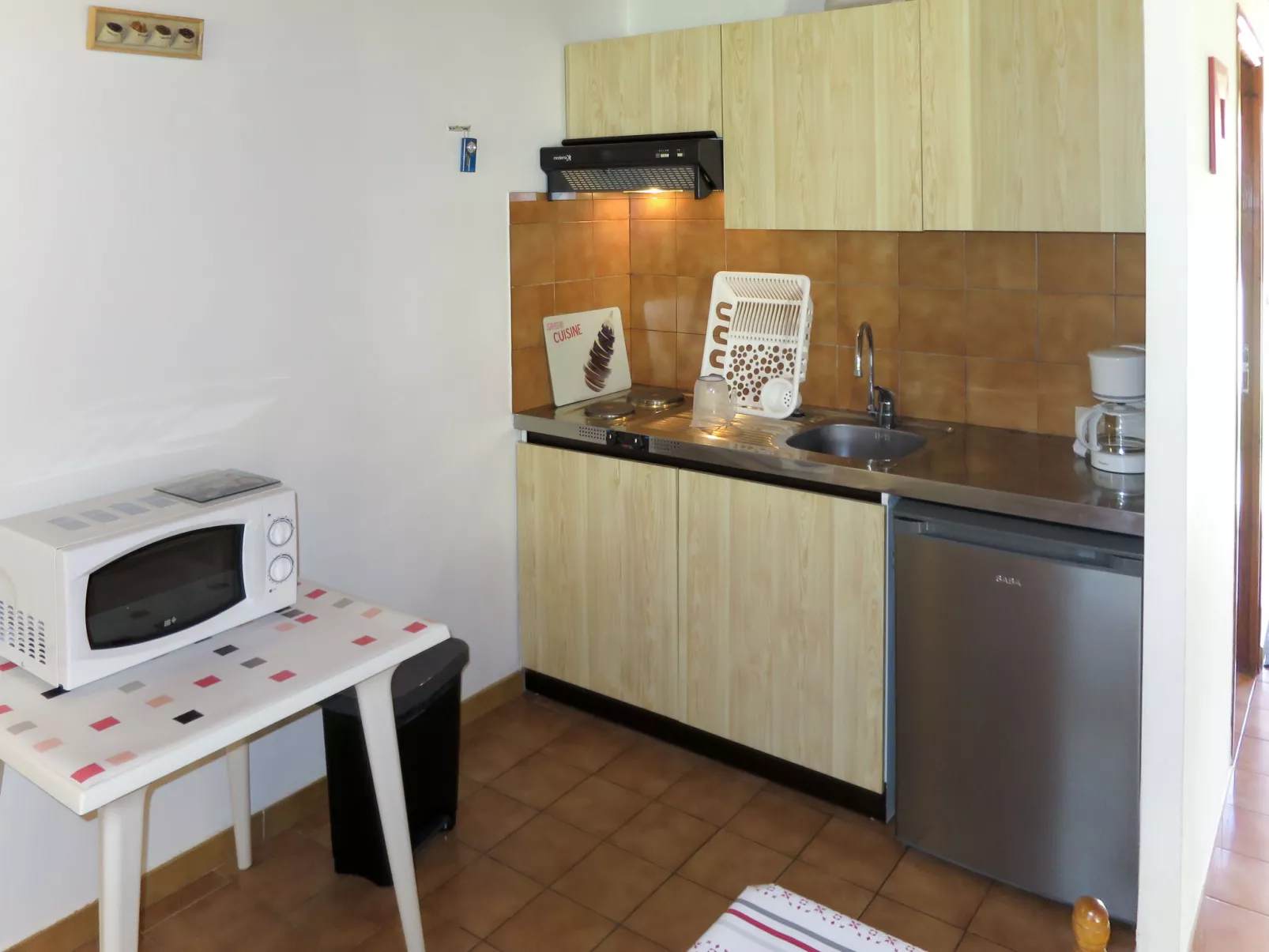 La Pinède, bungalow 4 pers.-Binnen