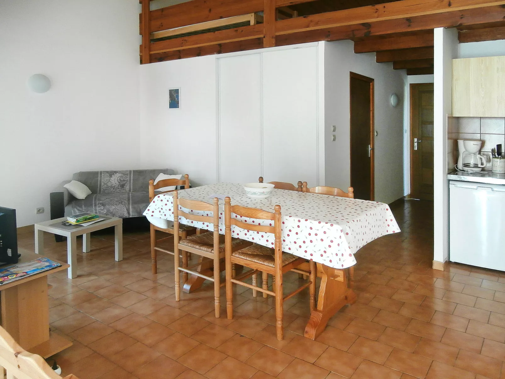 La Pinède, bungalow 6 pers.-Binnen