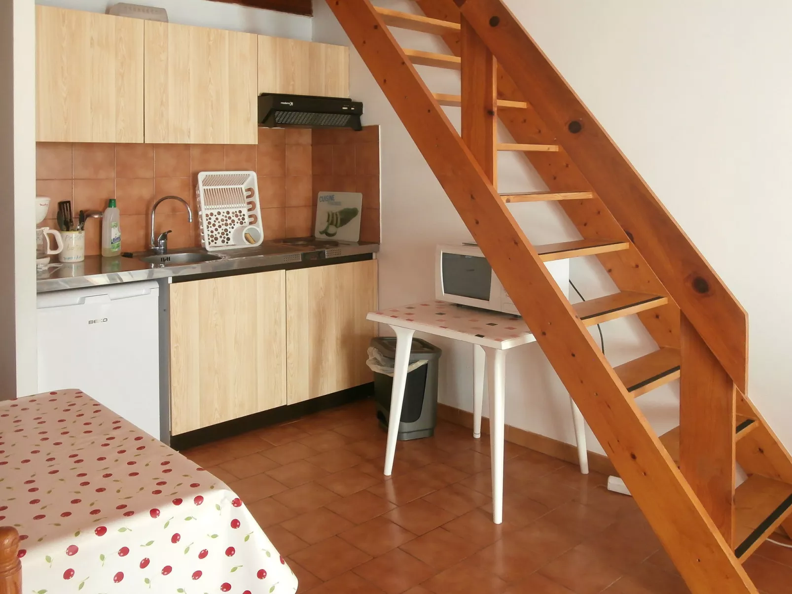 La Pinède, bungalow 6 pers.-Binnen
