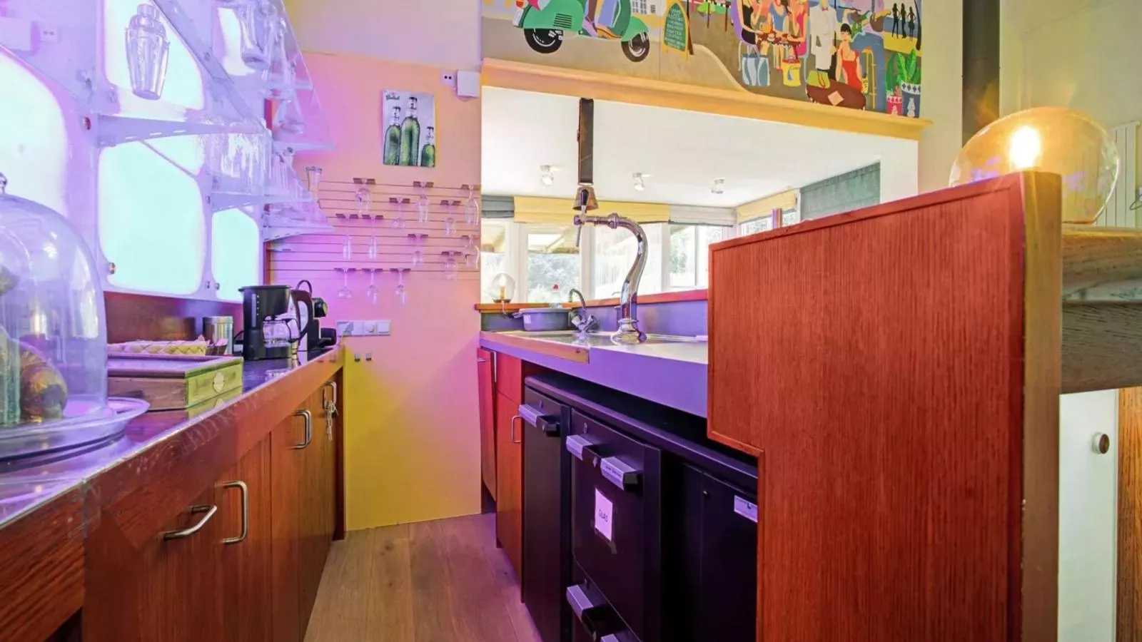 Wellnesshuisje Kalheupink-Keuken