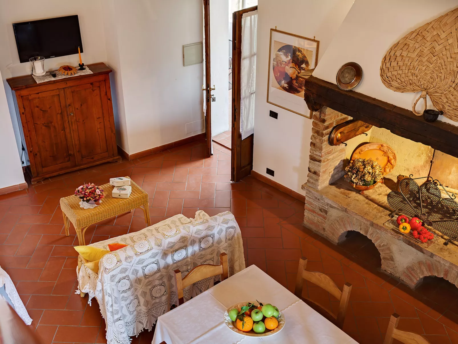 Antico Borgo S Lorenzo Cipresso-Binnen