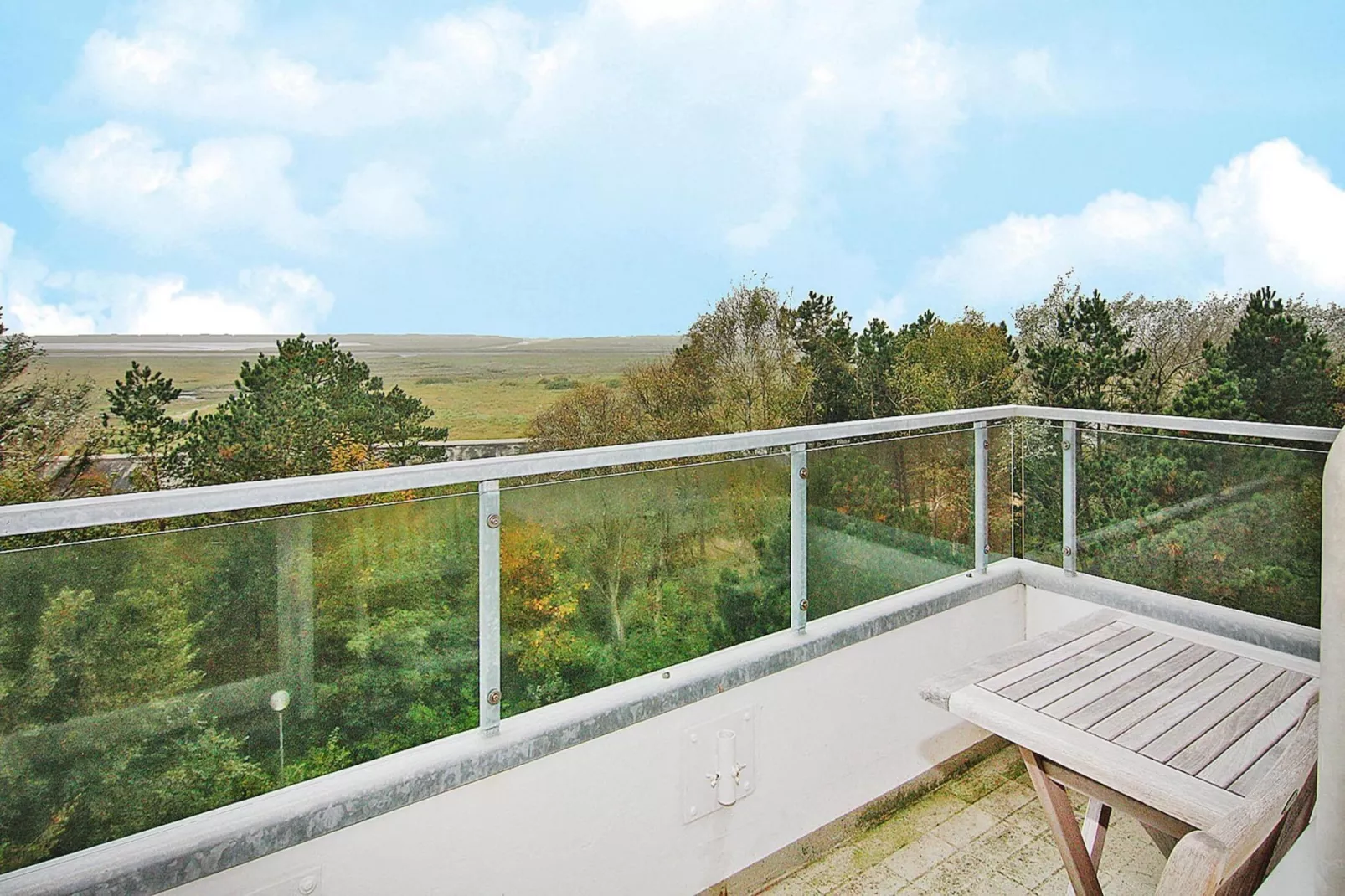 Ferienwohnung Nordseeblick in St Peter-Ording-Terrasbalkon