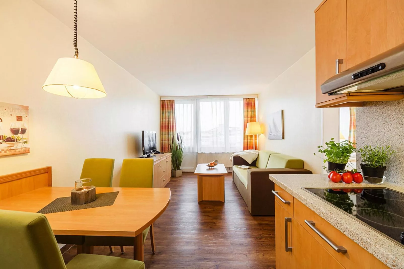 2-Zimmer-Appartement "Am Park"-Keuken
