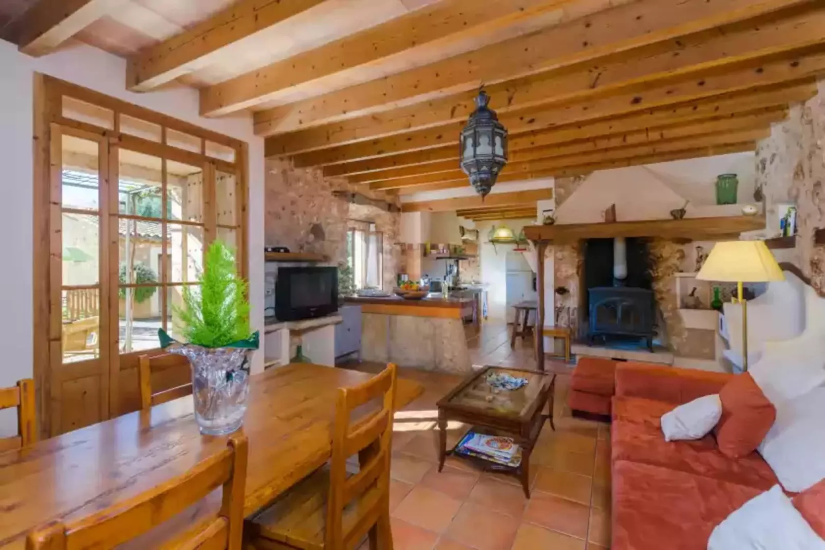Finca Can Maria Costitx-Woonkamer