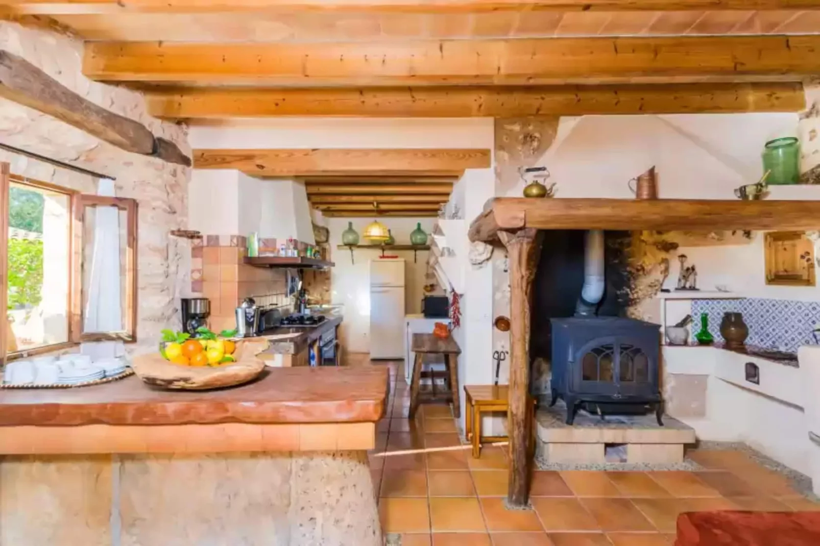 Finca Can Maria Costitx-Woonkamer