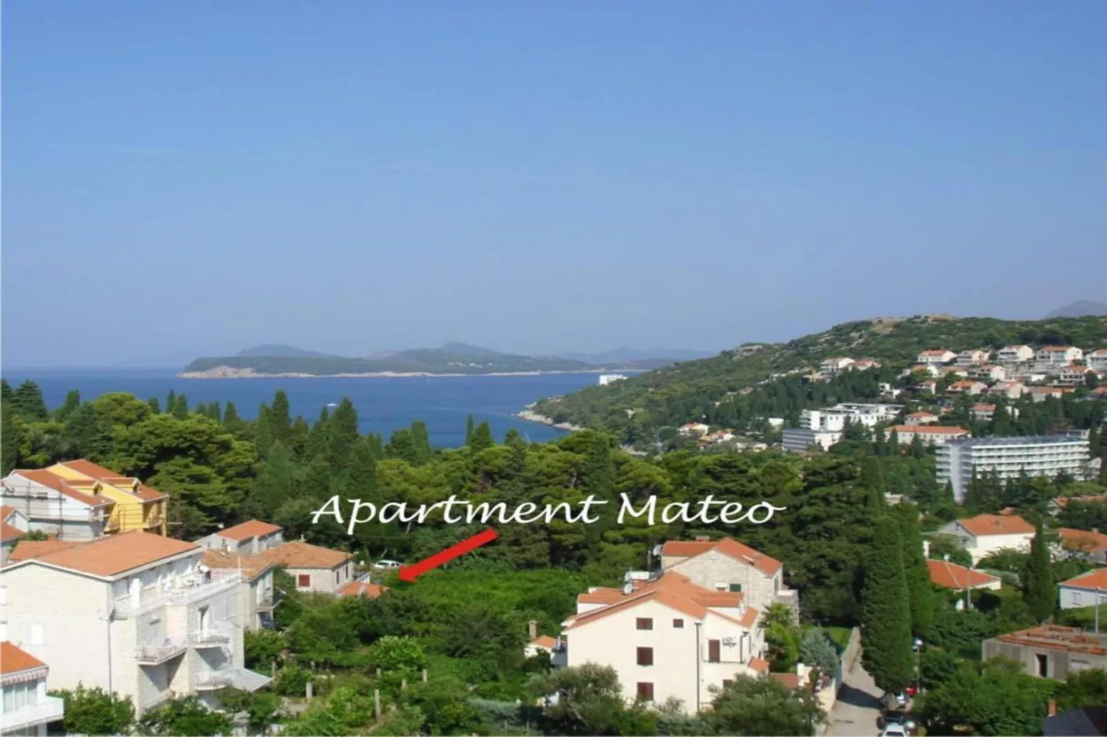 Apartment Mateo Lapad - Studio Apartment with Terrace and Garden View-Gebieden zomer 1km