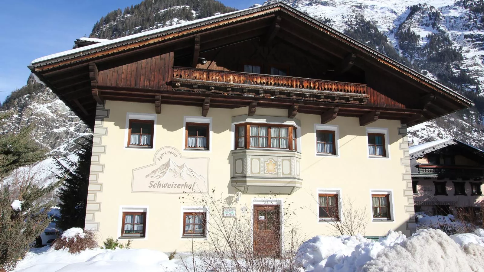 Schweizerhof Malve-Exterieur winter