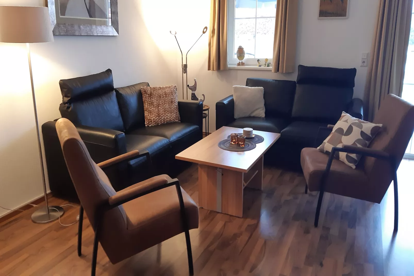 Apartment Kitzpanorama-Woonkamer