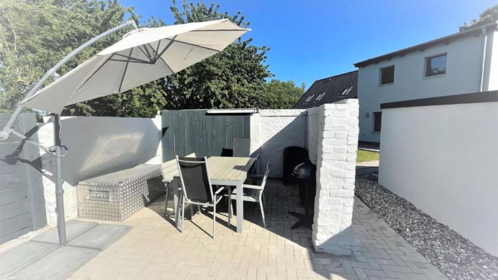 Wilma - direkt an der Ostsee-Terrasbalkon