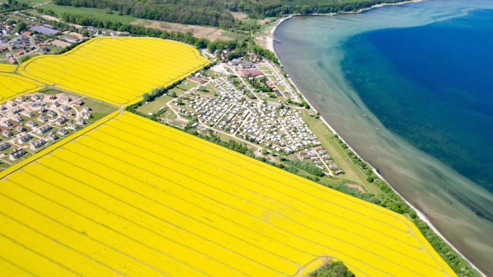 Direkt an der Ostsee - Helma-Gebieden zomer 1km