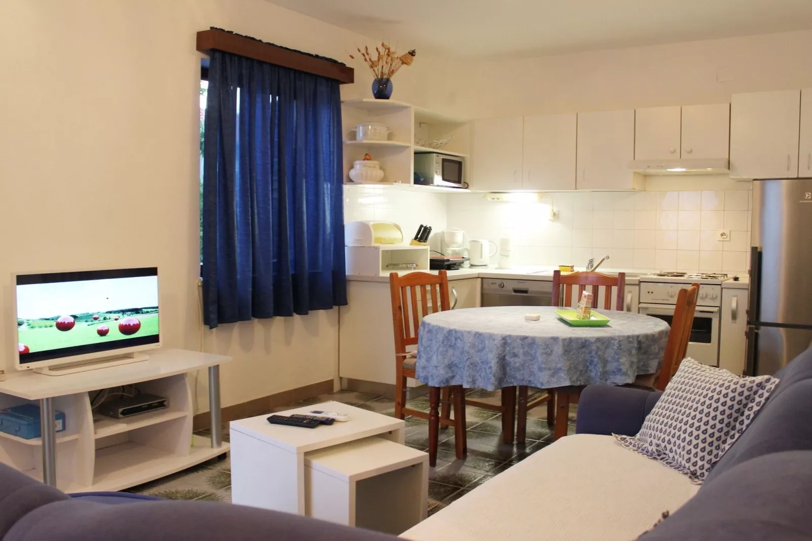 Apartments Sweet Life - One-Bedroom Apartment with Terrace (Nina) (ST)-Woonkamer