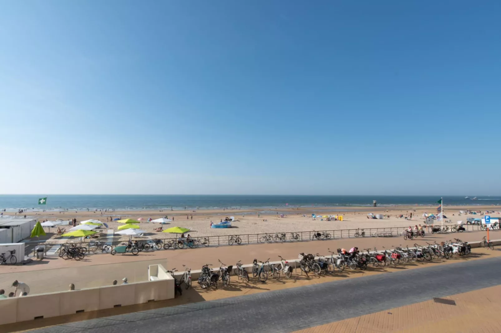 Sun Beach-Gebieden zomer 1km