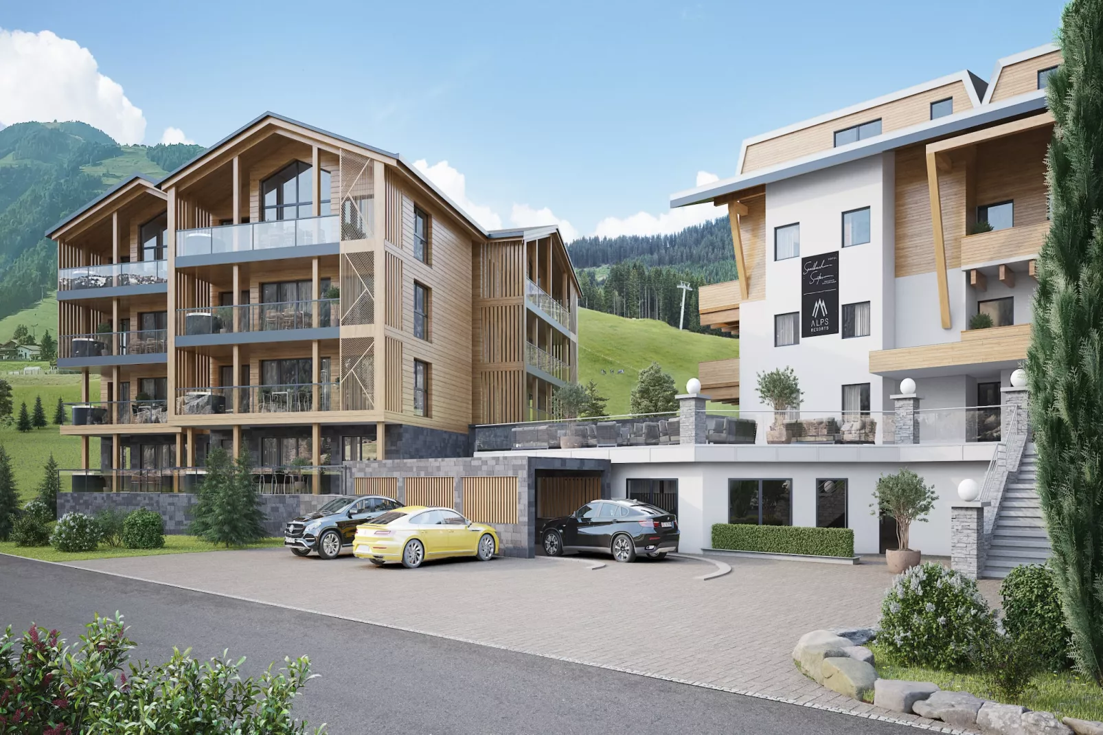 Saalbach Suite 8-Buitenkant zomer