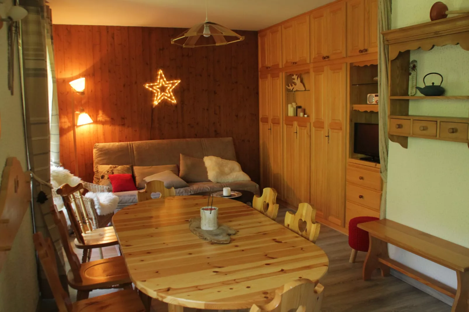 Mont de Grange MGA4 NATURE & ESCAPE 6 pers.-Woonkamer