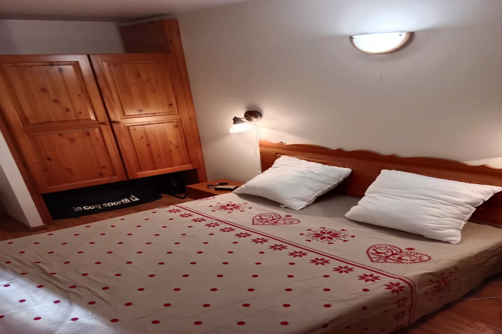 Terrasses F 104 - PARC NAT. VANOISE appart. 6 pers-Slaapkamer