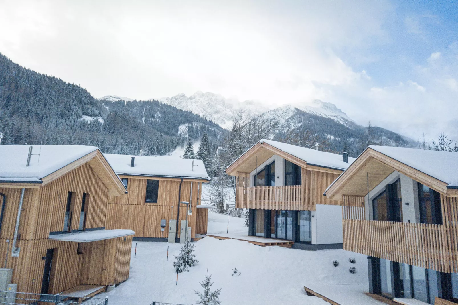 Alpenchalet Biberwier 1-Uitzicht winter