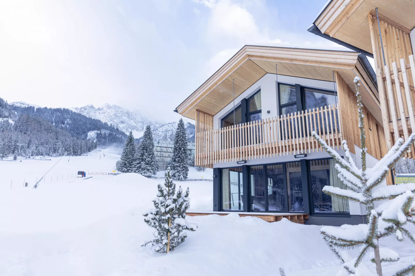 Alpenchalet Biberwier 2-Uitzicht winter