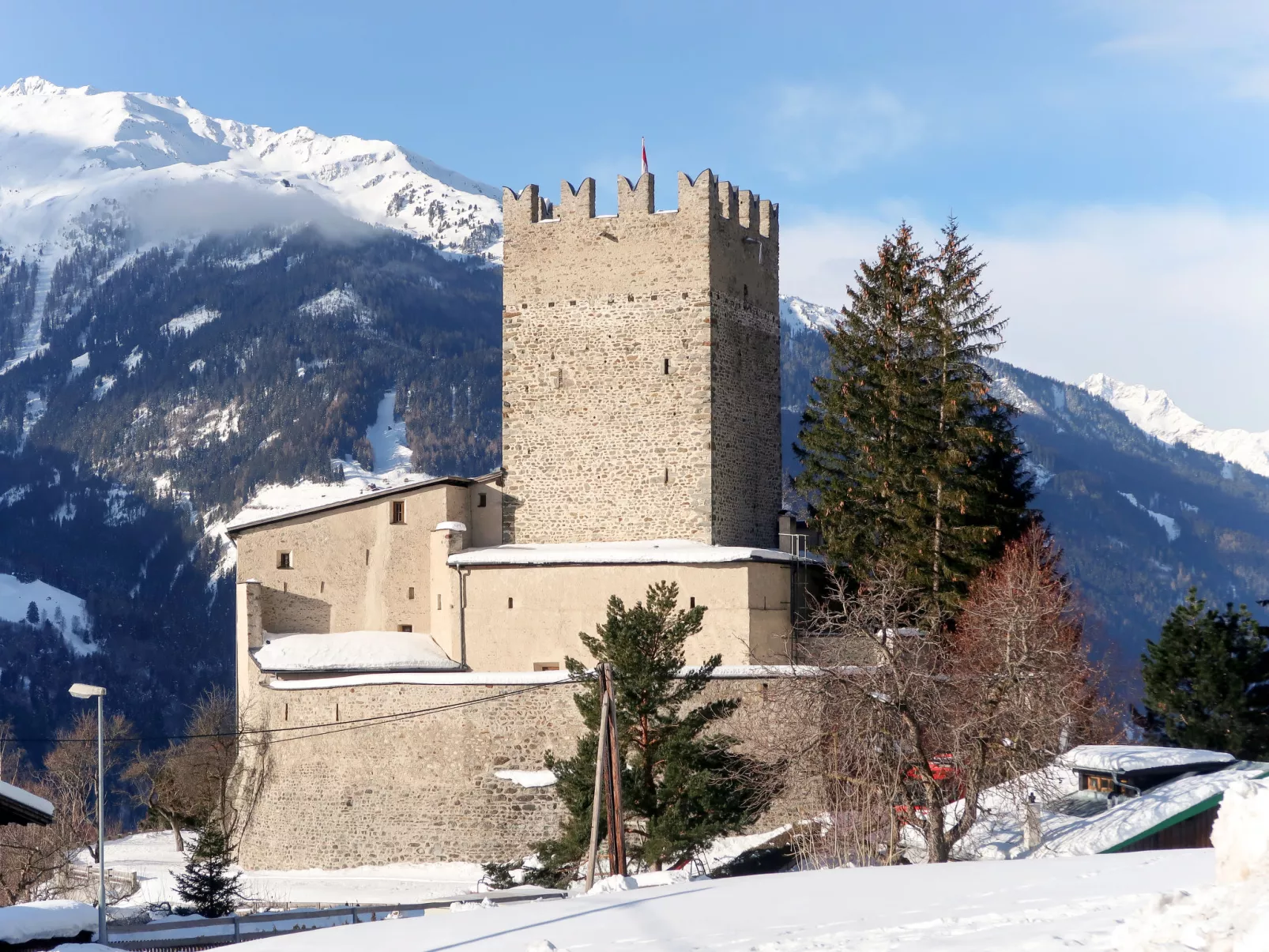 Burg Biedenegg,Trautson-Buiten