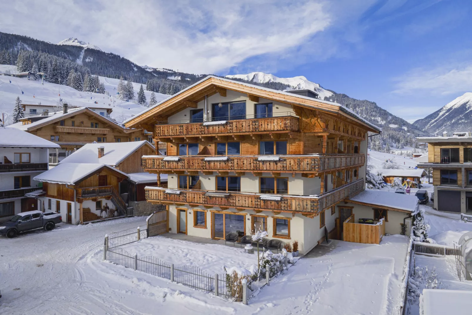 Zugspitz Suites Lermoos 5-Exterieur winter
