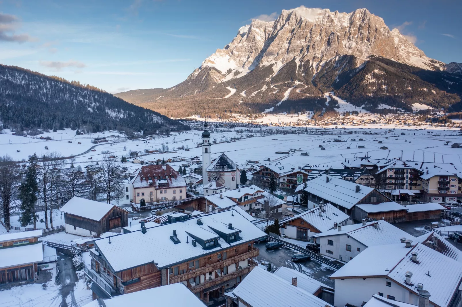 Zugspitz Suites Lermoos 5-Gebied winter 1km