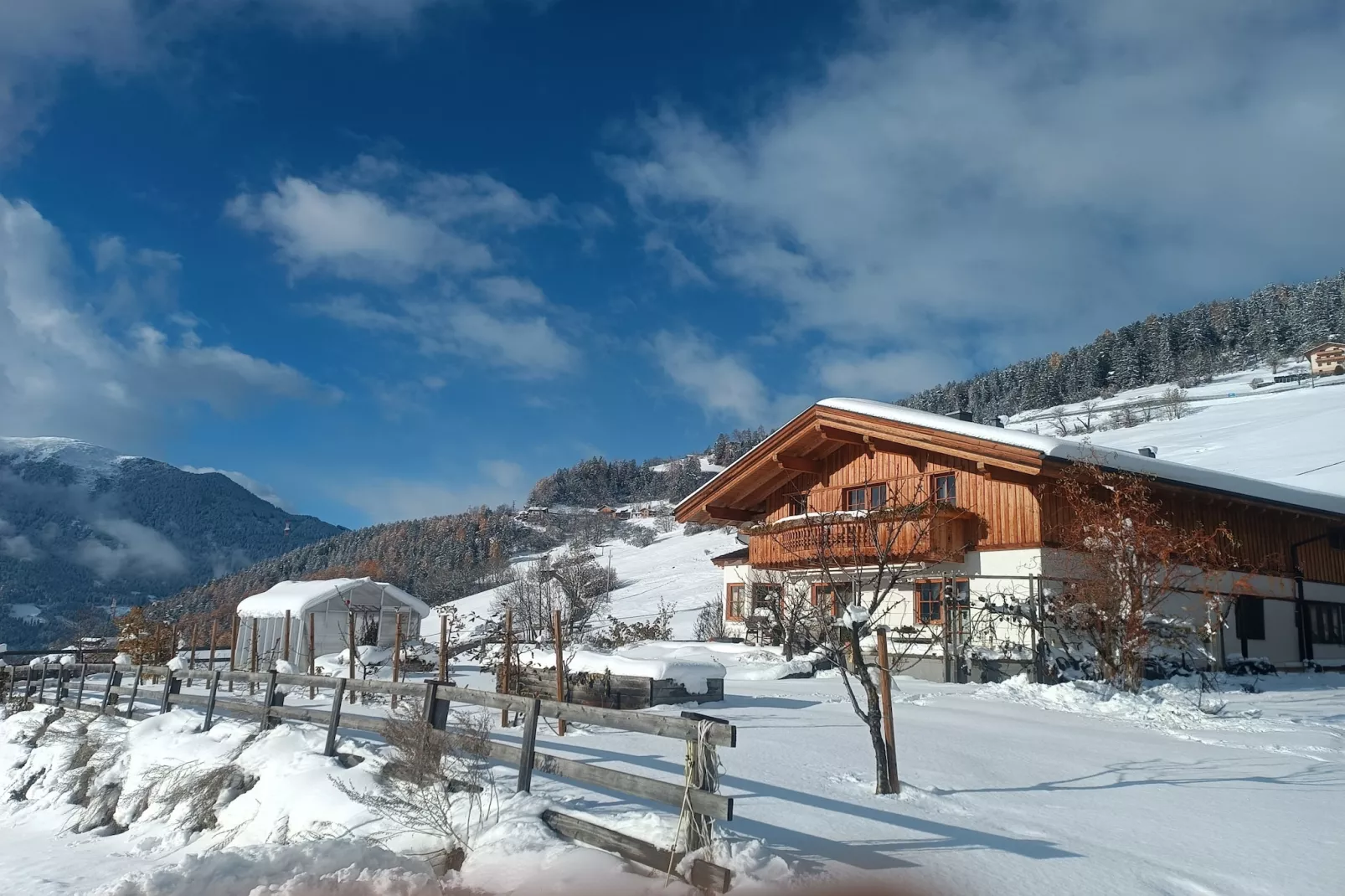 Panoramablick Kaunergrat-Exterieur winter