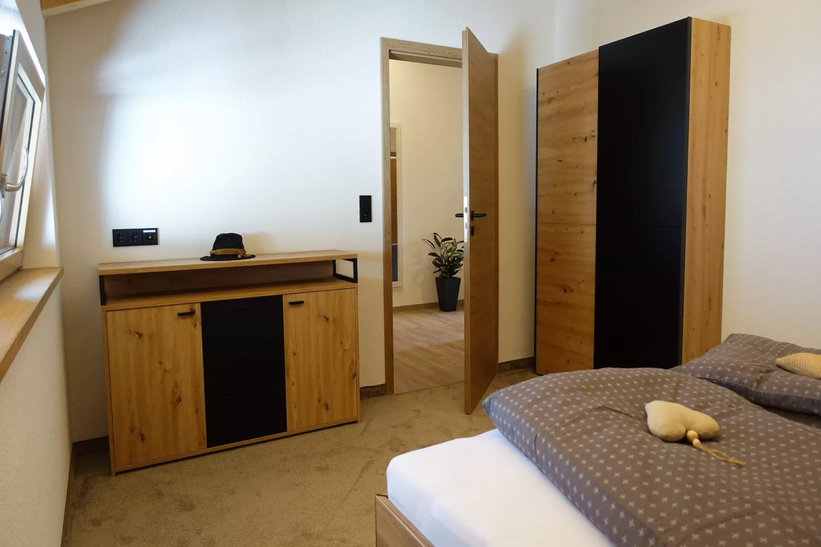 Panoramablick Kaunergrat-Slaapkamer