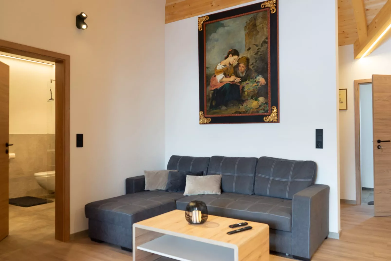 Panoramablick Kaunergrat-Woonkamer