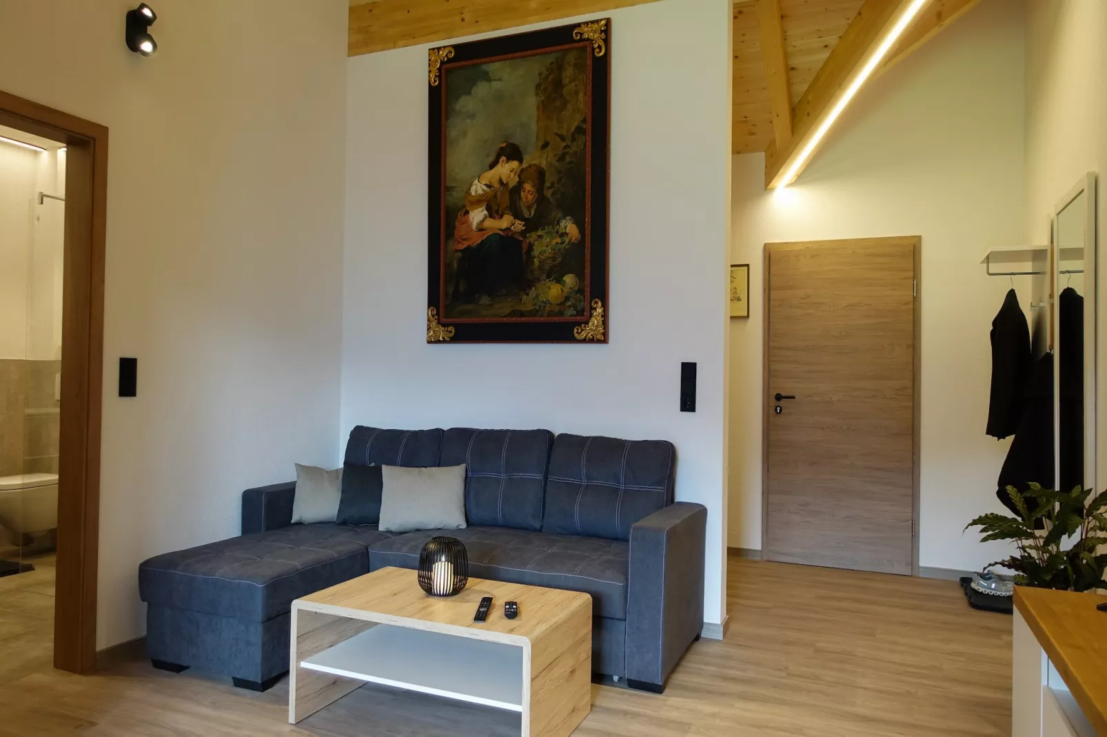 Panoramablick Kaunergrat-Woonkamer