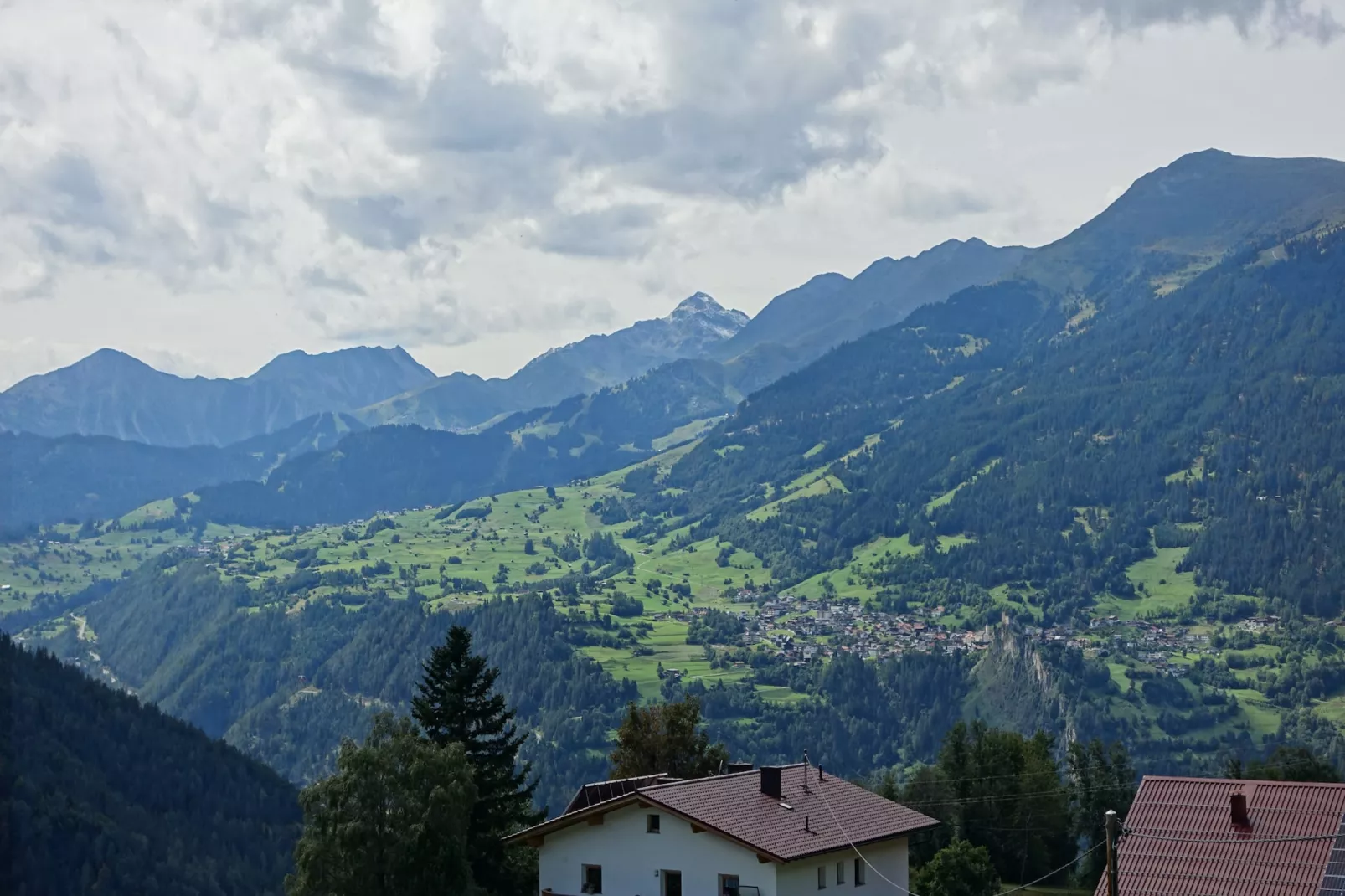 Panoramablick Kaunergrat-Gebieden zomer 1km