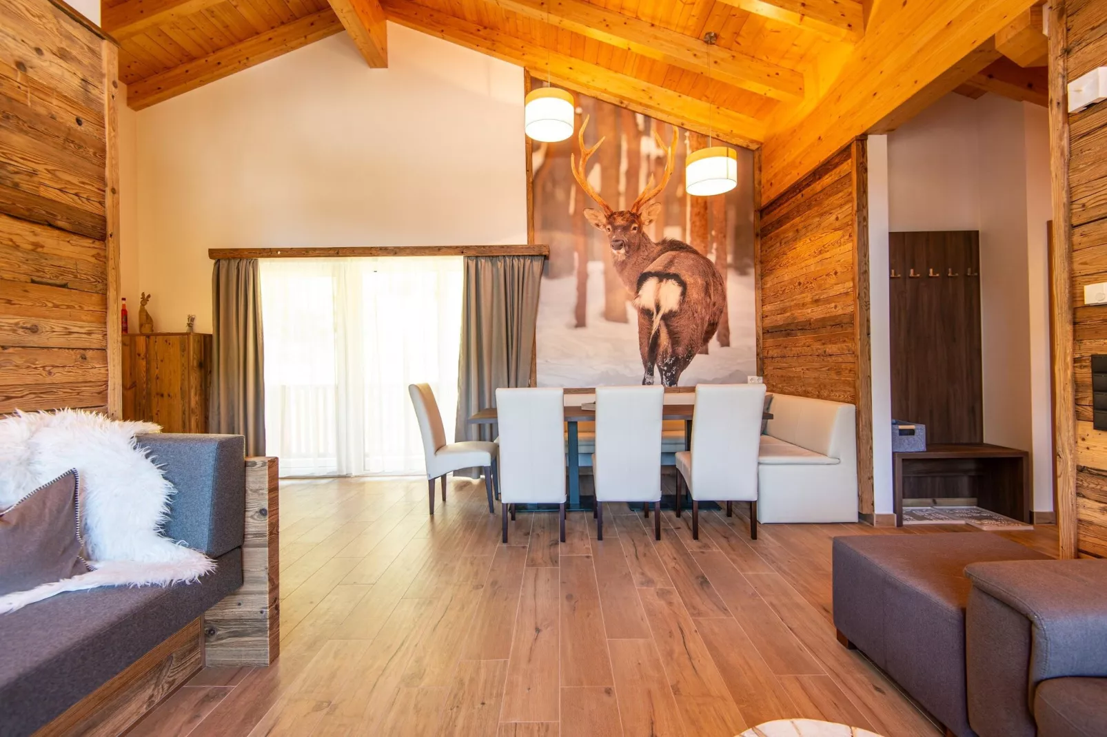GA3P Alpenleben Apartments-Woonkamer
