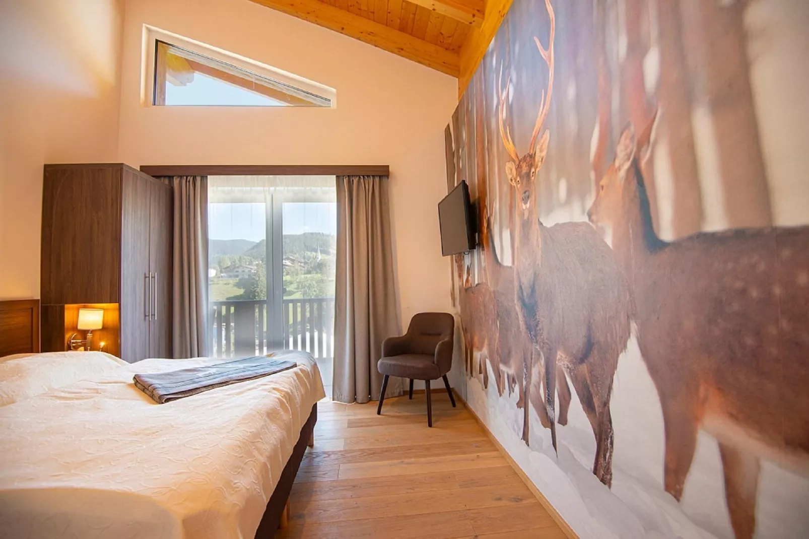 GA3P Alpenleben Apartments-Slaapkamer