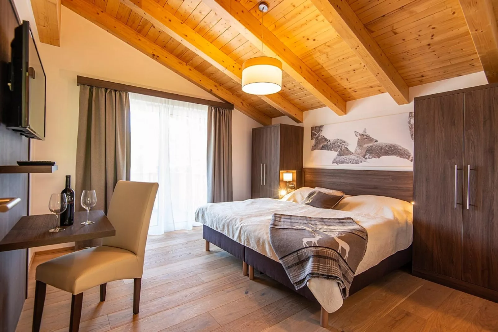 GA3P Alpenleben Apartments-Slaapkamer