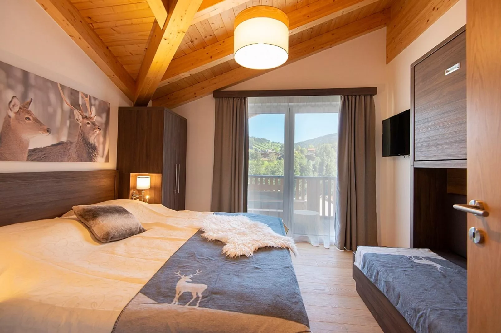GA3P Alpenleben Apartments-Slaapkamer