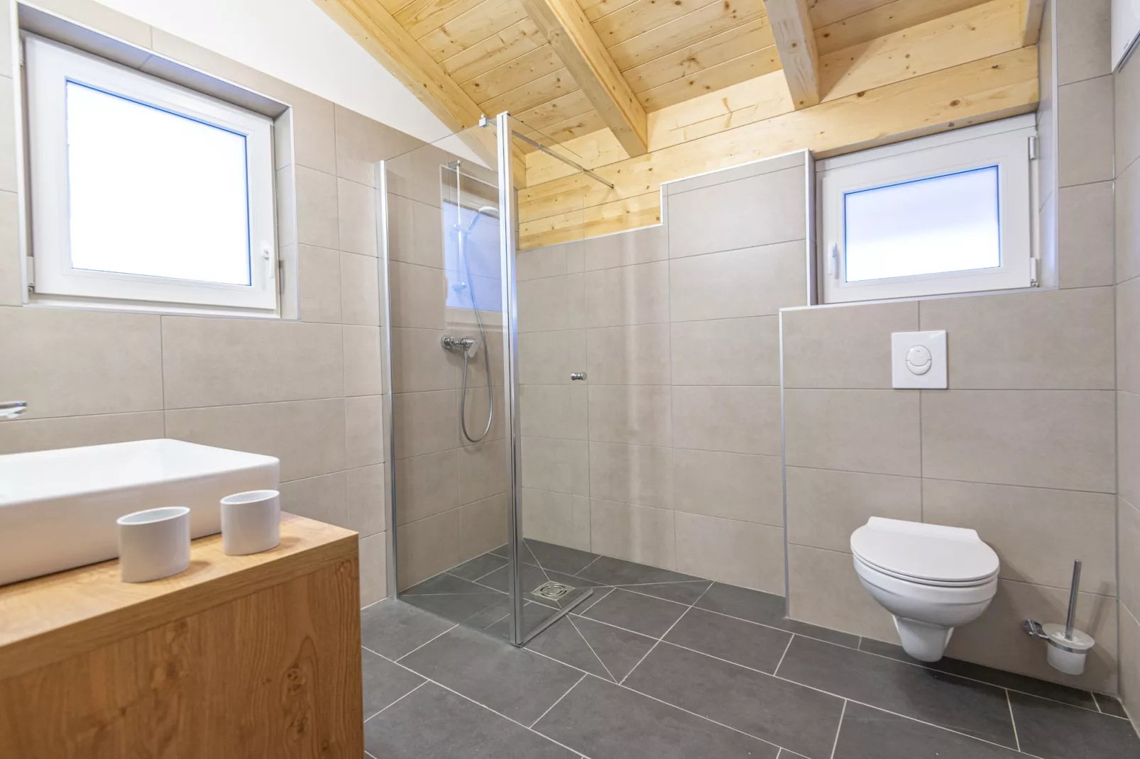 Comfort Chalet-Badkamer