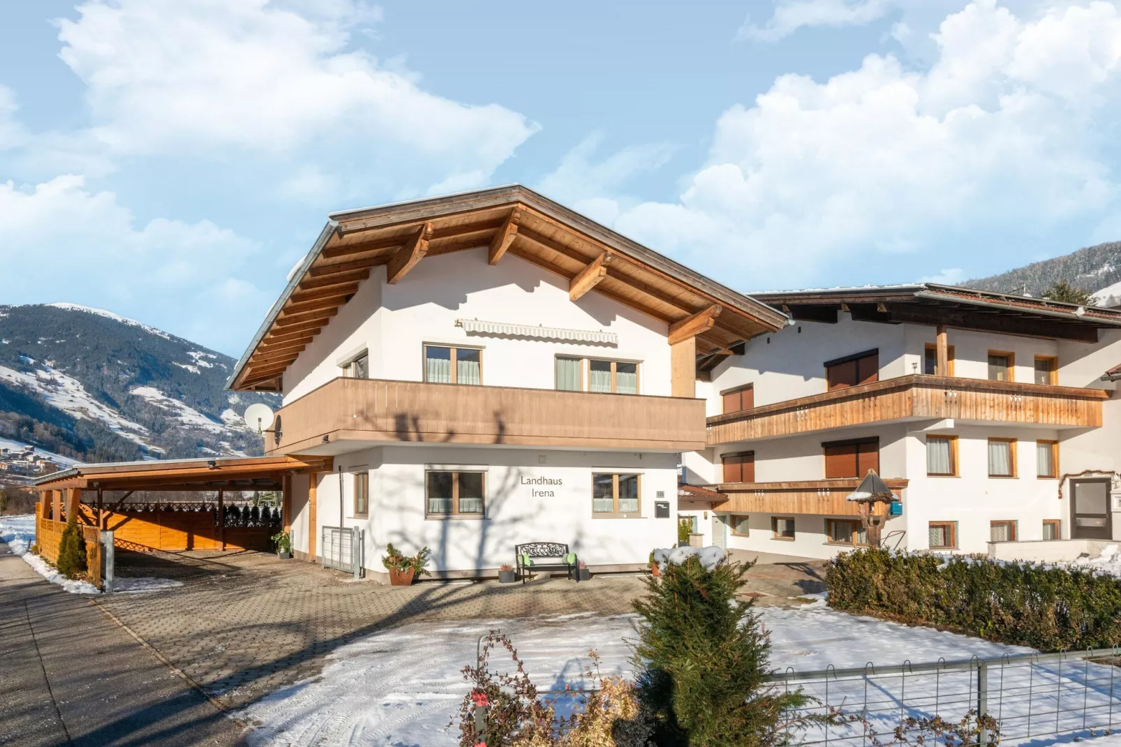 Landhaus Irena-Exterieur winter