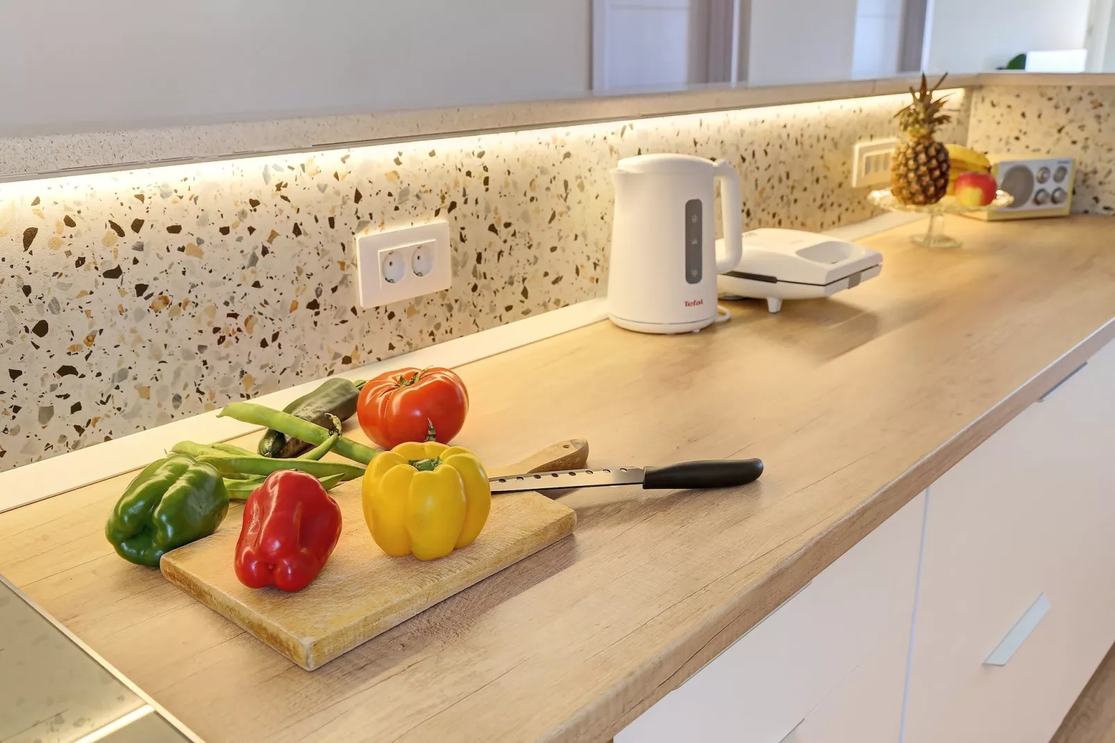 Vicina Summer Apartments - One Bedroom Apartment with Sea View - None Nike-Keuken
