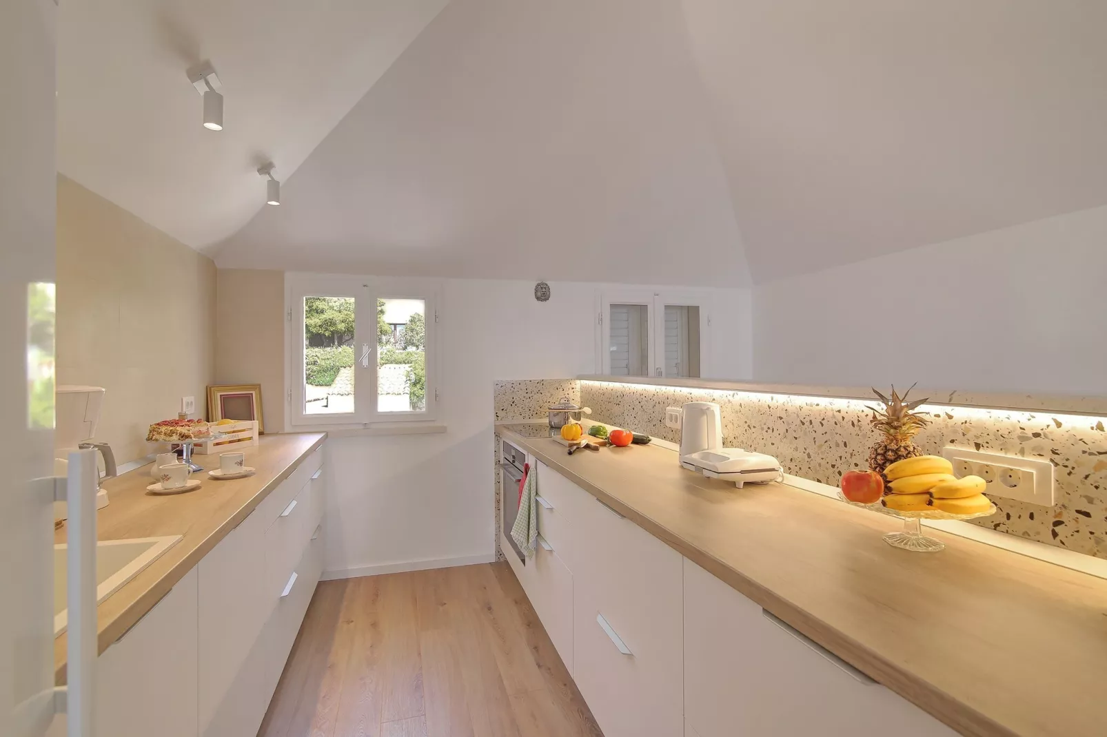 Vicina Summer Apartments - One Bedroom Apartment with Sea View - None Nike-Keuken
