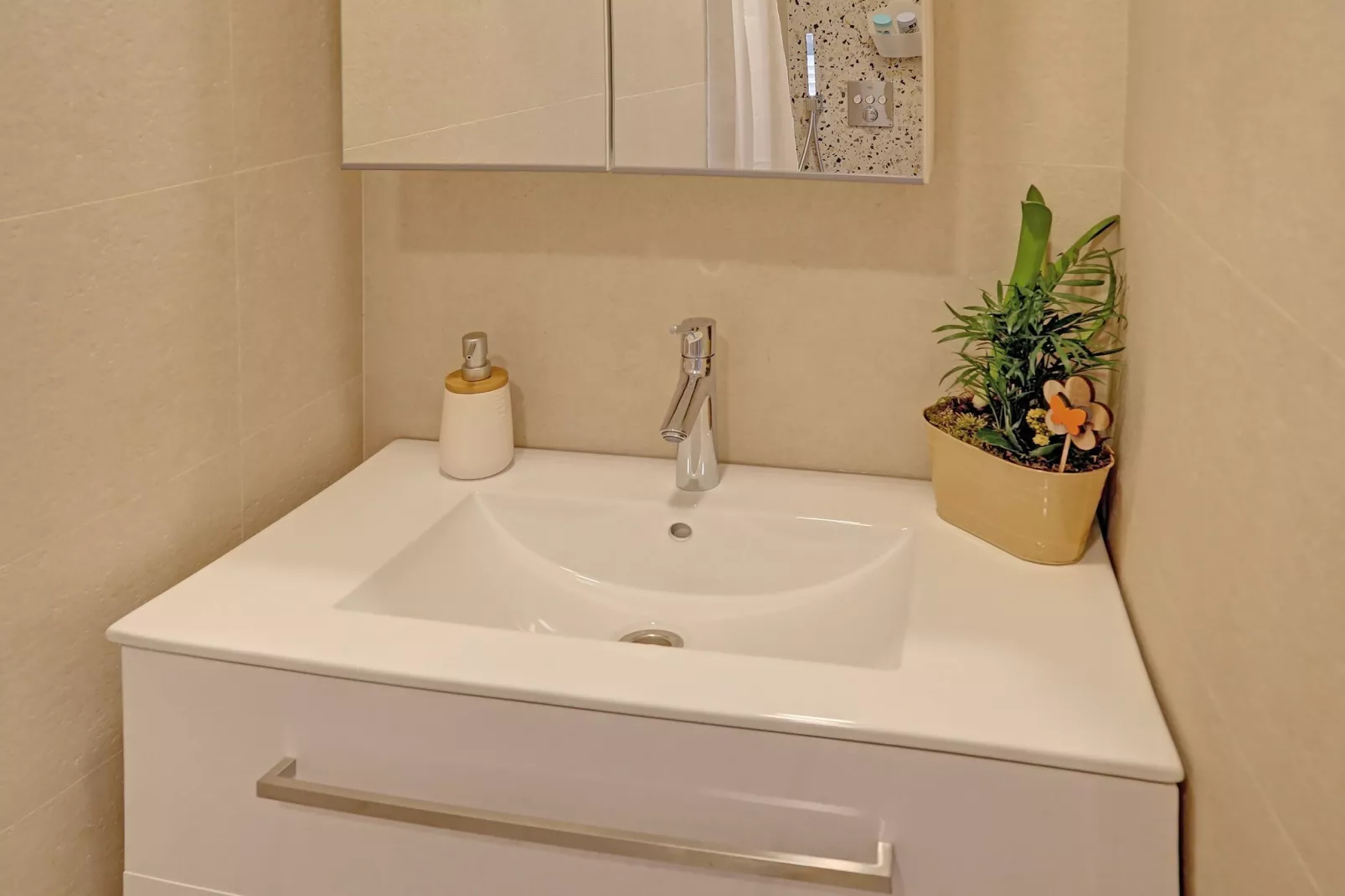 Vicina Summer Apartments - One Bedroom Apartment with Sea View - None Nike-Badkamer